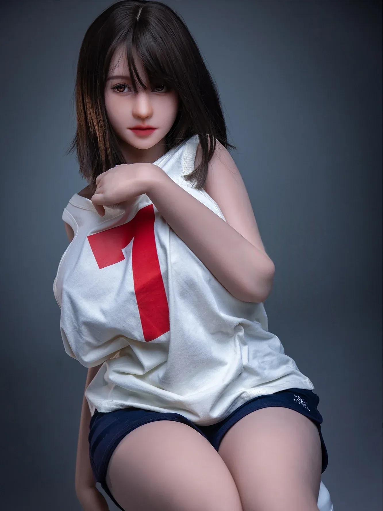 F3677-157cm(5ft1)-35kg Phoebe H Cup TPE Sexy Pure Chinese Girl Love Doll